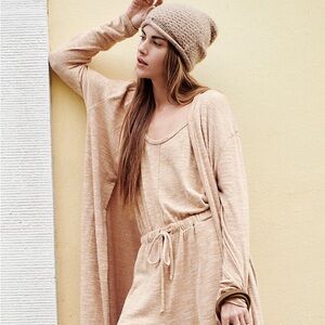 Free people beach bicoastal jumpsuit size xs